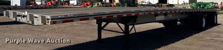 image for item EG6441 2014 Mac flatbed trailer