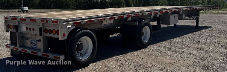 image for item EG6442 2014 Mac flatbed trailer