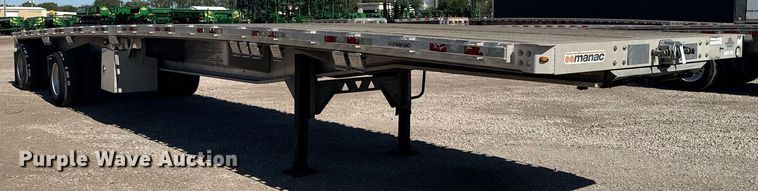 image for item EG6443 2015 Manac flatbed trailer