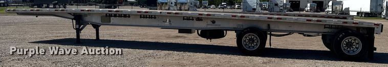 image for item EG6443 2015 Manac flatbed trailer