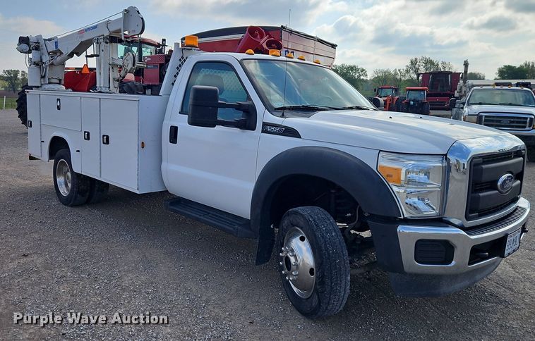 image for item EI8966 2014 Ford F550 Super Duty utility / service truck