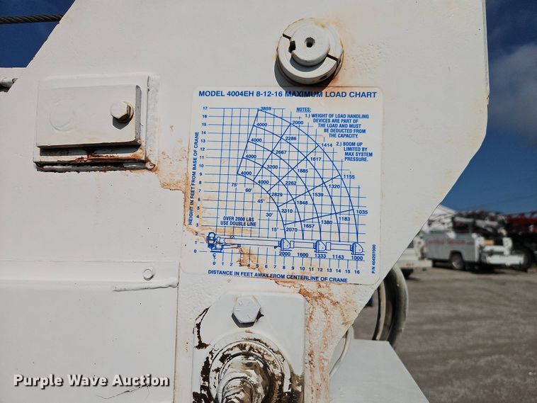 image for item EI8966 2014 Ford F550 Super Duty utility / service truck