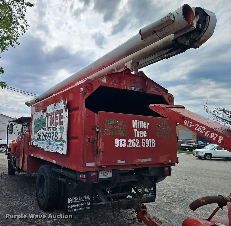 image for item EI8983 1991 GMC Top Kick forestry bucket truck