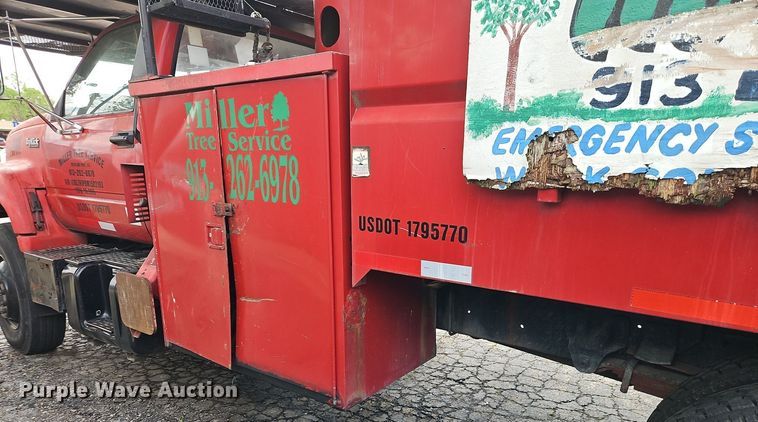 image for item EI8983 1991 GMC Top Kick forestry bucket truck