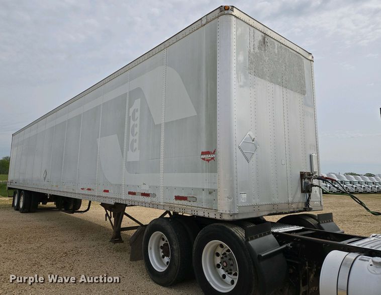 image for item EJ7477 2003 Wabash 1JJ dry van trailer