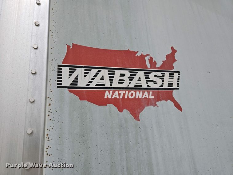 image for item EJ7477 2003 Wabash 1JJ dry van trailer