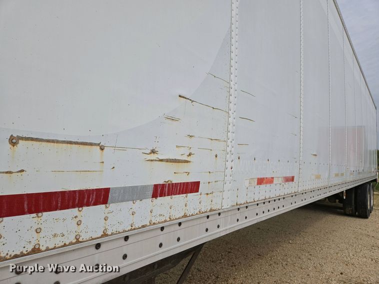 image for item EJ7477 2003 Wabash 1JJ dry van trailer