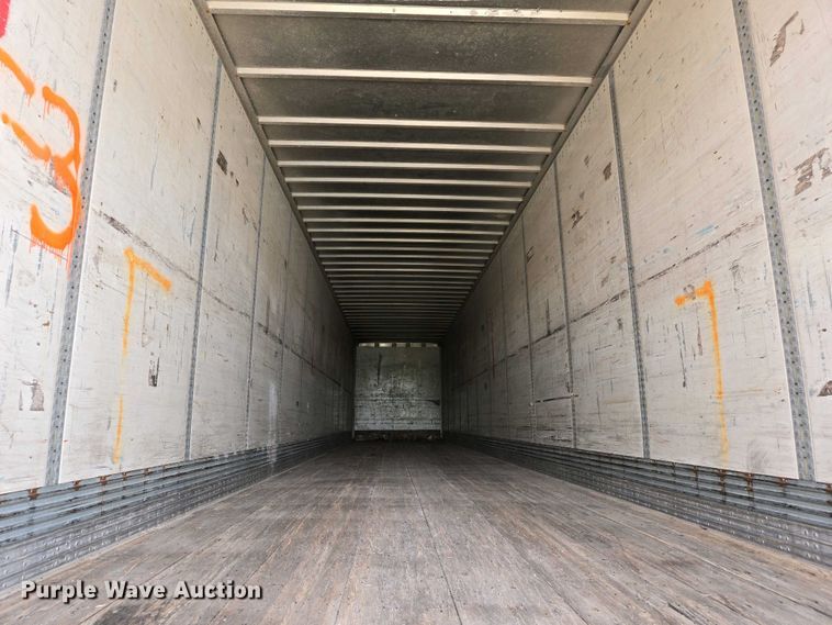 image for item EJ7477 2003 Wabash 1JJ dry van trailer