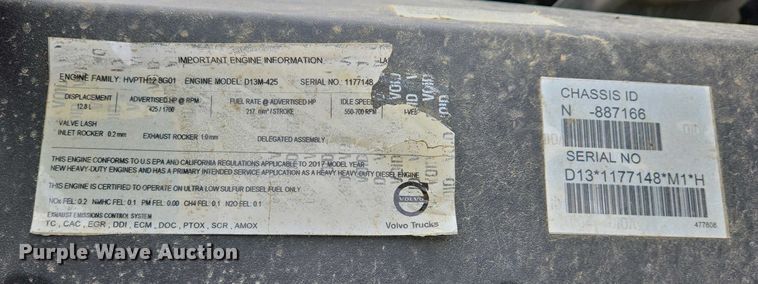 image for item EJ7482 2018 Volvo VNL semi truck