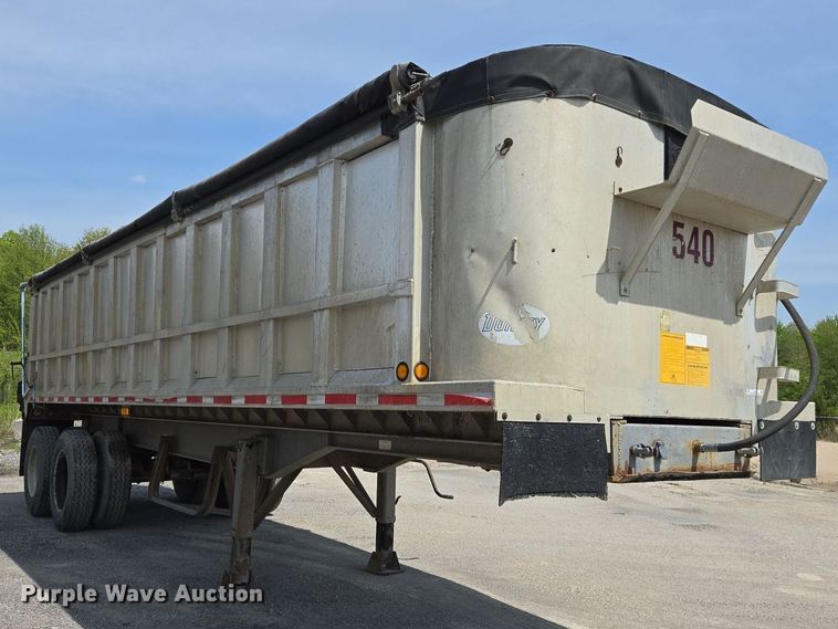 image for item EJ7516 1995 Dorsey 28-DAT end dump trailer