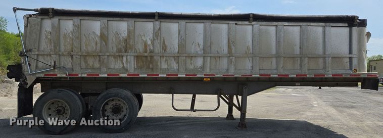 image for item EJ7516 1995 Dorsey 28-DAT end dump trailer