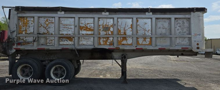 image for item EJ7517 1977 East Trailer end dump trailer