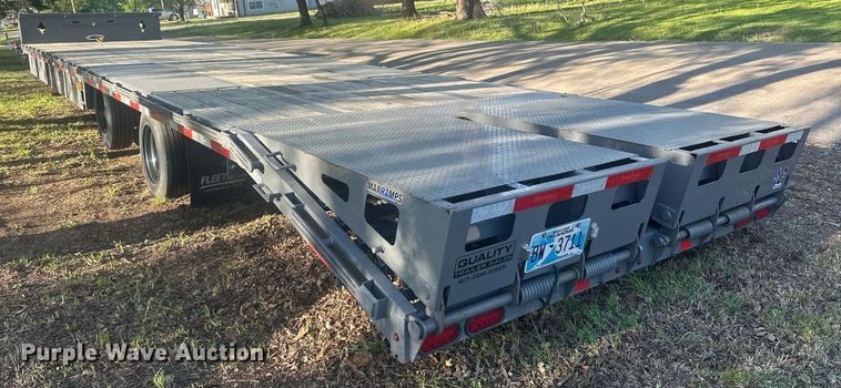 image for item EJ8648 2023 Diamond C SDX216 drop deck equipment trailer