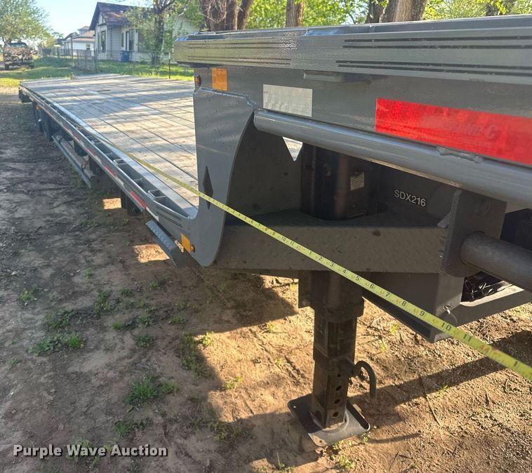 image for item EJ8648 2023 Diamond C SDX216 drop deck equipment trailer
