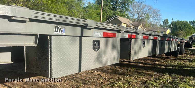 image for item EJ8648 2023 Diamond C SDX216 drop deck equipment trailer