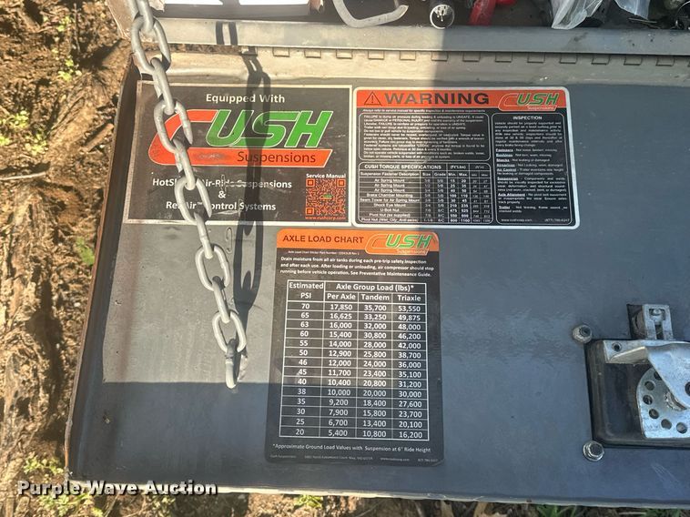 image for item EJ8648 2023 Diamond C SDX216 drop deck equipment trailer