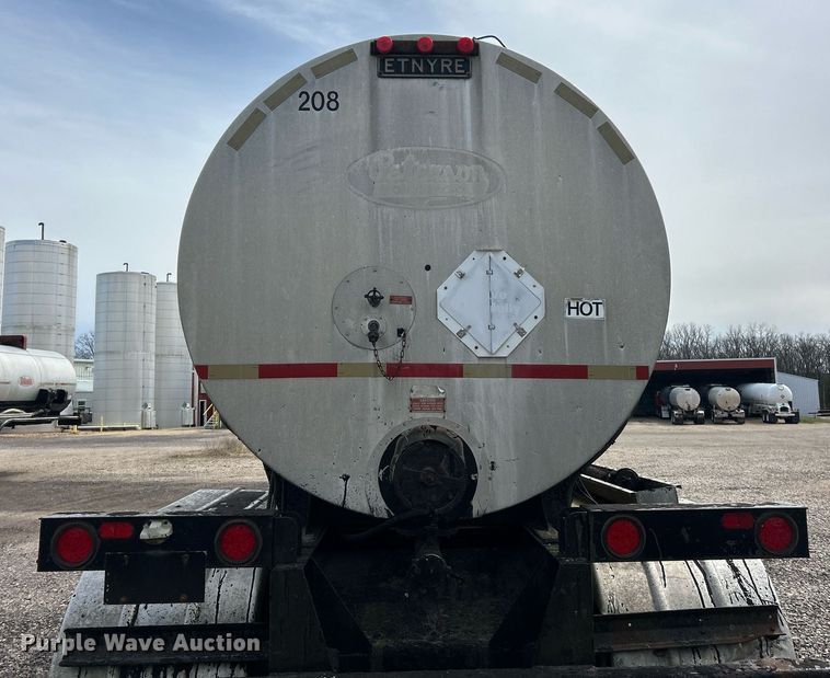 image for item EK2791 1992 Etnyre LWR tank trailer