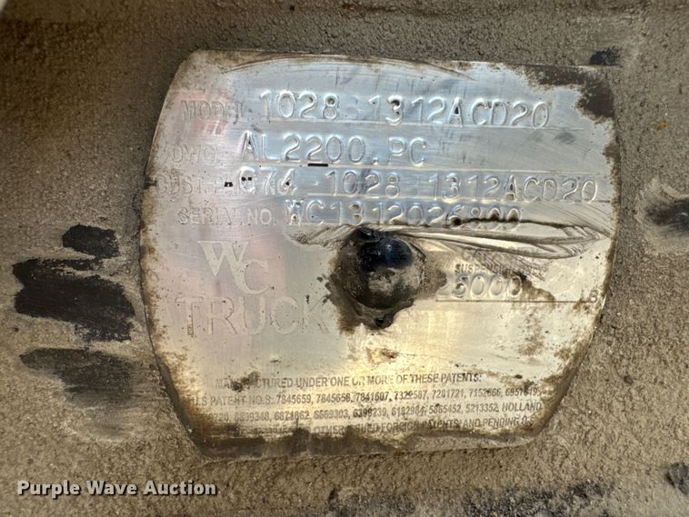 image for item EM7059 WC Truck 102881312ACD20 truck axle 