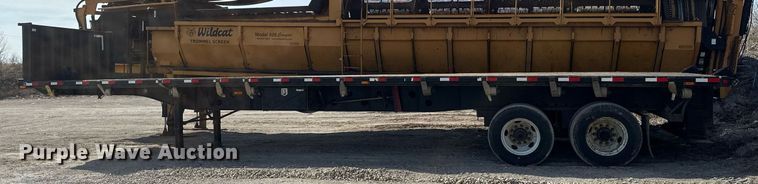 image for item EN3023 2012 Transcraft TL200 flatbed trailer