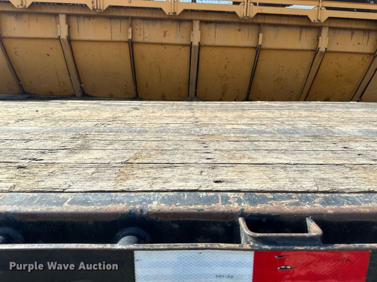 image for item EN3023 2012 Transcraft TL200 flatbed trailer