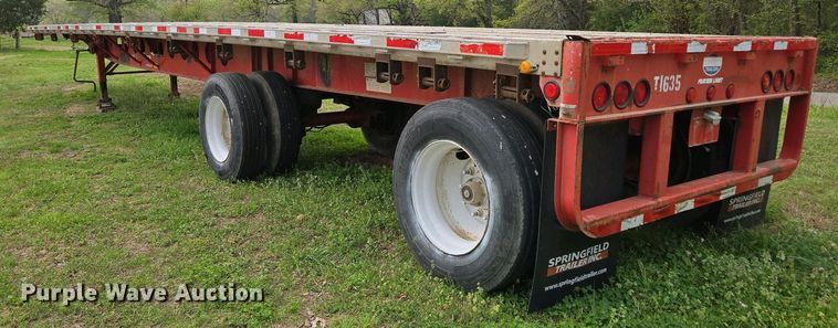 image for item EN3587 2002 Lufkin FL-XL flatbed trailer