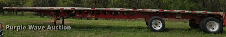 image for item EN3587 2002 Lufkin FL-XL flatbed trailer