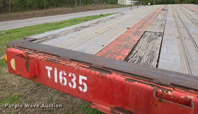 image for item EN3587 2002 Lufkin FL-XL flatbed trailer