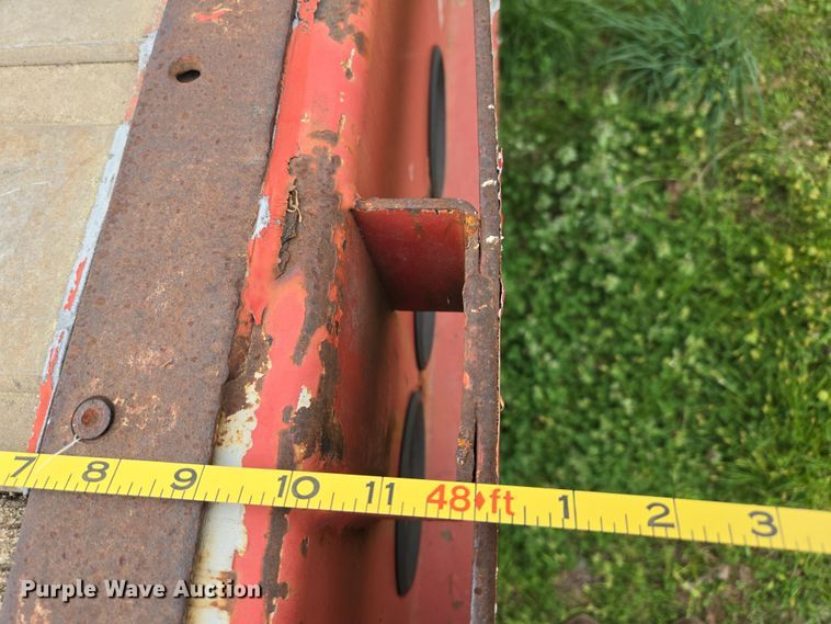 image for item EN3587 2002 Lufkin FL-XL flatbed trailer