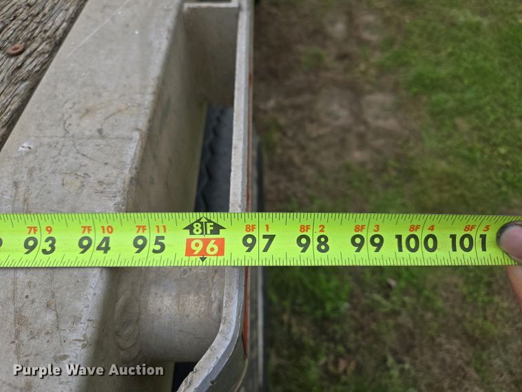 image for item EN3587 2002 Lufkin FL-XL flatbed trailer