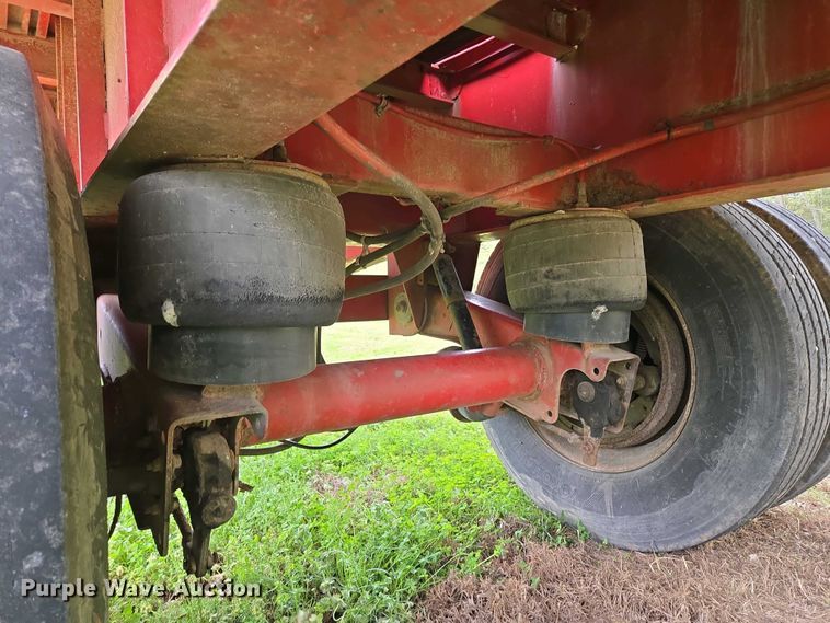 image for item EN3587 2002 Lufkin FL-XL flatbed trailer