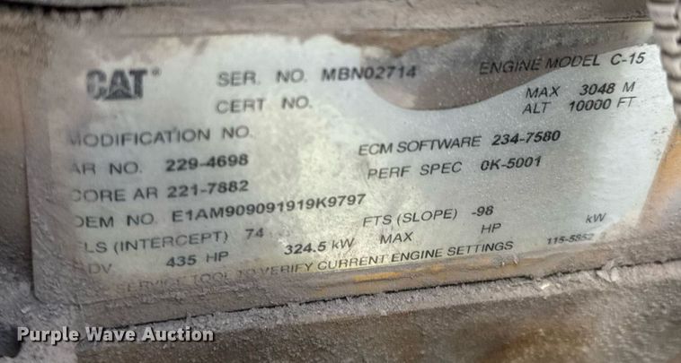 image for item EQ1416 2004 Kenworth T800 roll-off container truck