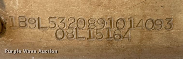 image for item EQ4687 2009 Barrett livestock trailer