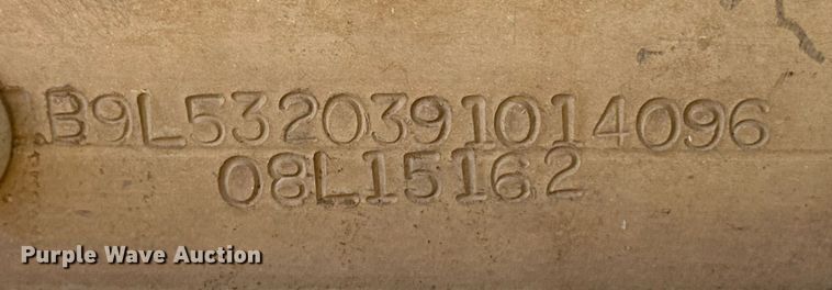 image for item EQ4689 2009 Barrett livestock trailer