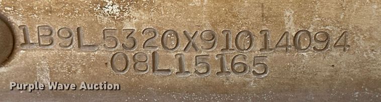 image for item EQ4695 2009 Barrett livestock trailer