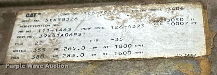 image for item EQ4711 1997 Kenworth T600 semi truck