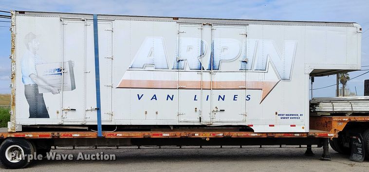 image for item IP9550 1971 Shop built drop deck trailer