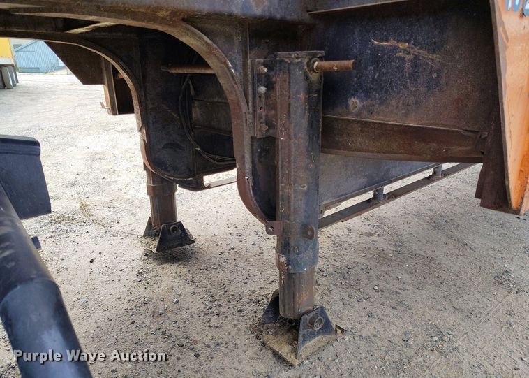 image for item IP9550 1971 Shop built drop deck trailer