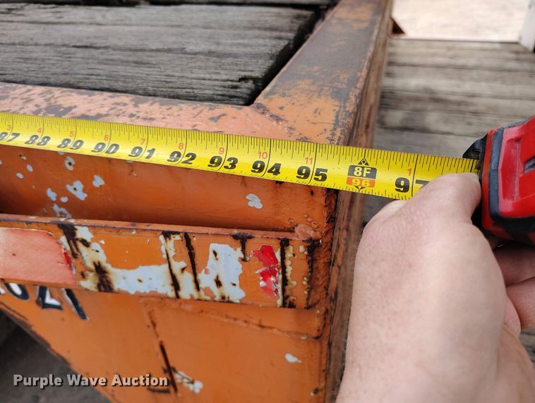 image for item IP9550 1971 Shop built drop deck trailer