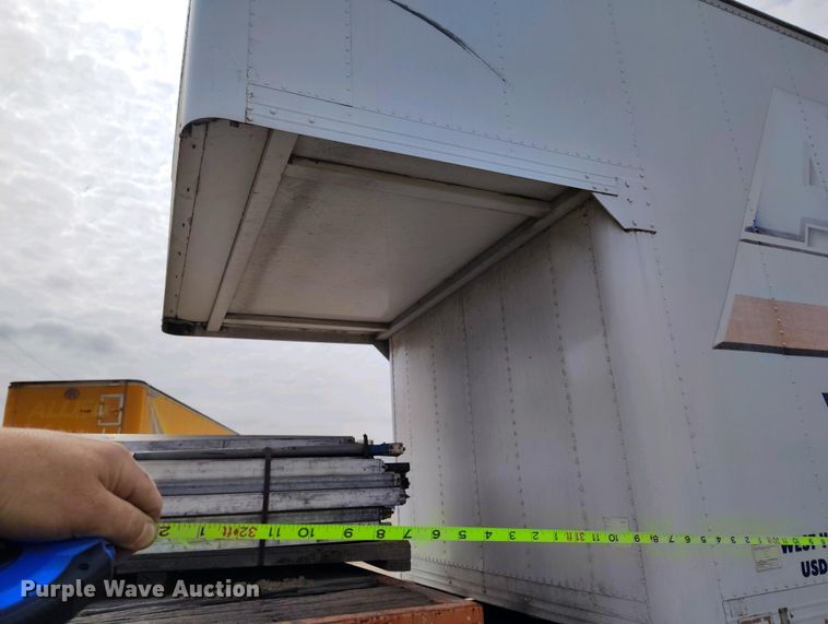 image for item IP9550 1971 Shop built drop deck trailer