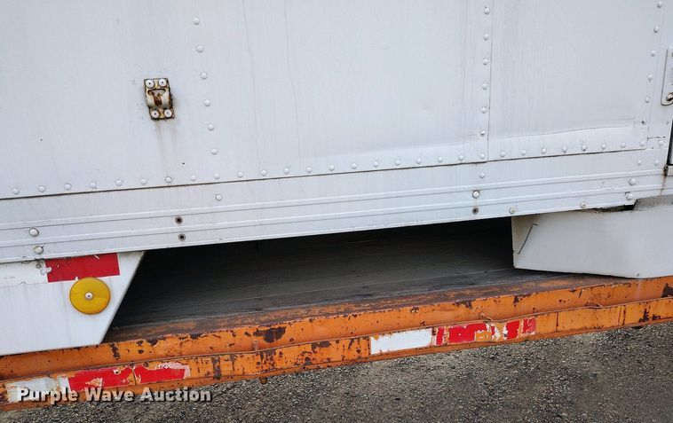 image for item IP9550 1971 Shop built drop deck trailer