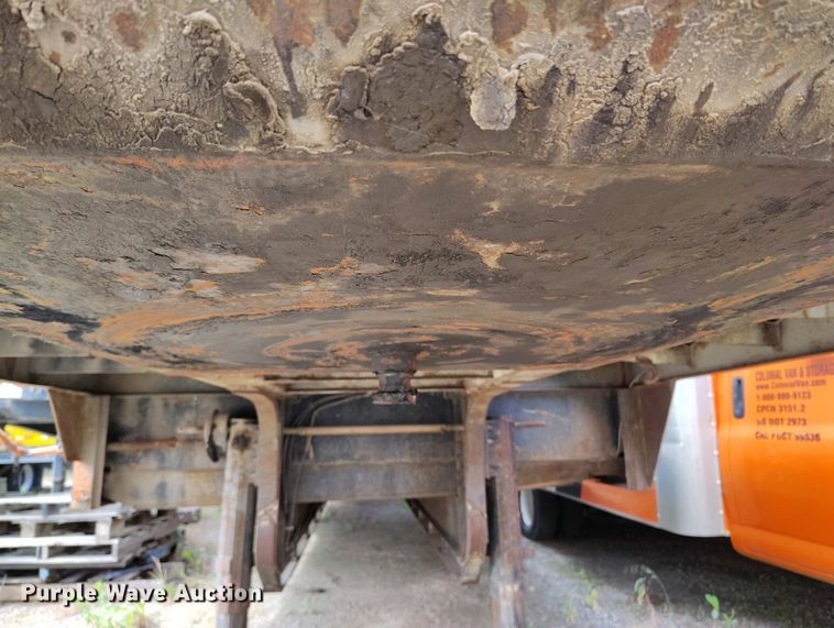 image for item IP9550 1971 Shop built drop deck trailer