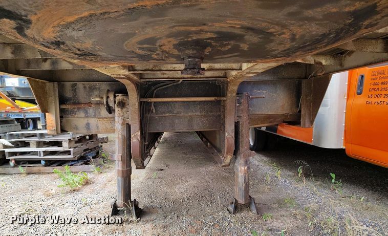 image for item IP9550 1971 Shop built drop deck trailer