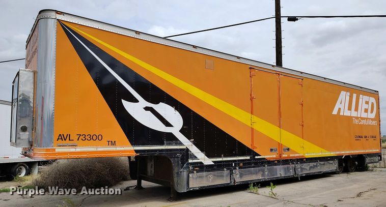 image for item IP9557 1997 Featherlite dry van trailer