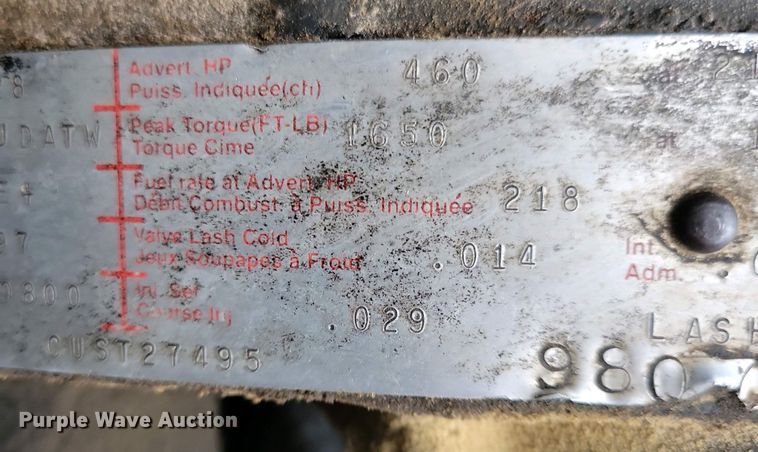 image for item NV9810 1998 Ford AT9522 semi truck