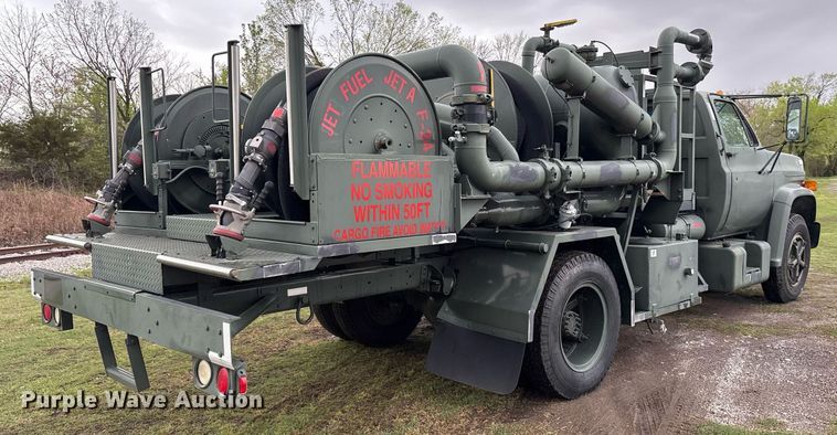 image for item OB9613 1987 Chevrolet C6500 fuel / lube truck