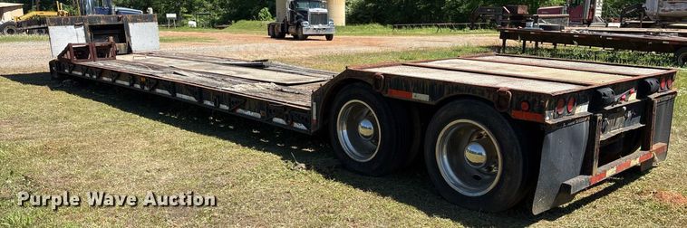 image for item OB9672 1989 Talbert TDW-30-SRG lowboy equipment trailer
