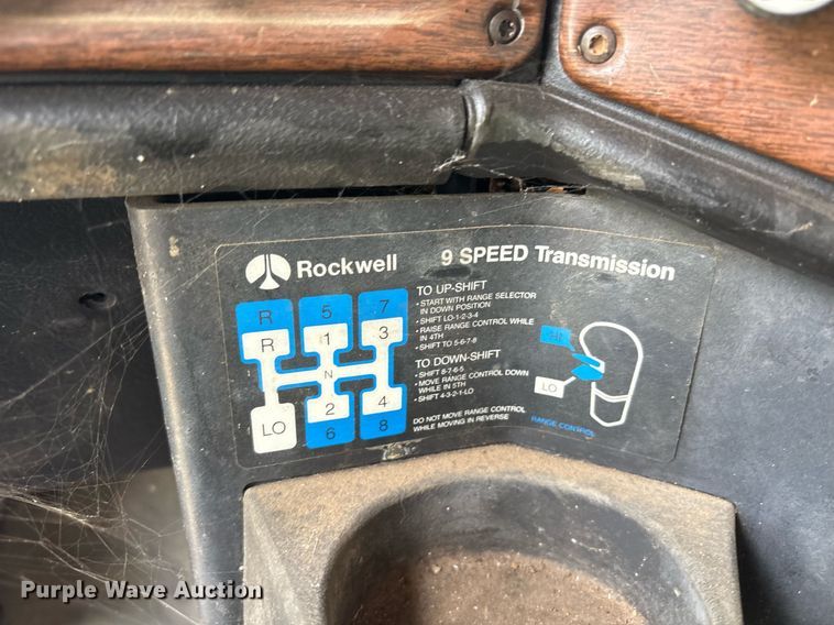 image for item OB9679 1991 Freightliner Conventional semi truck