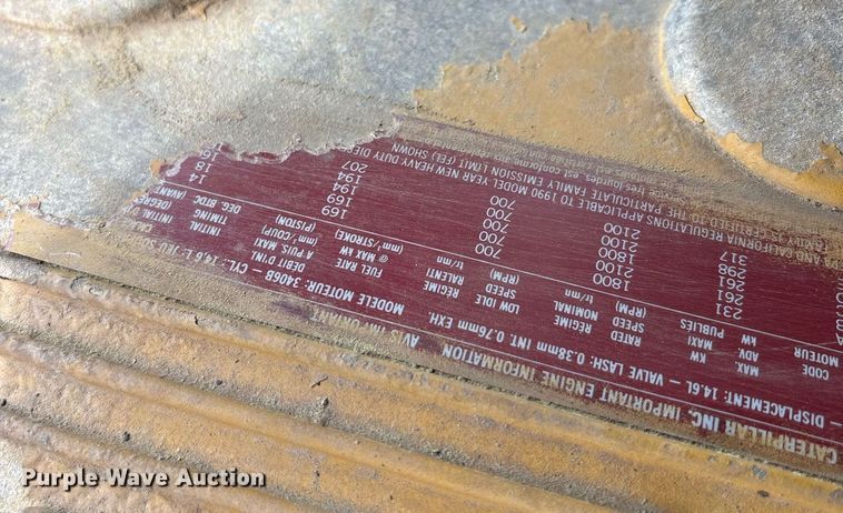 image for item OB9679 1991 Freightliner Conventional semi truck