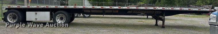 image for item OB9681 2015 Dorsey Flat Combo flatbed trailer