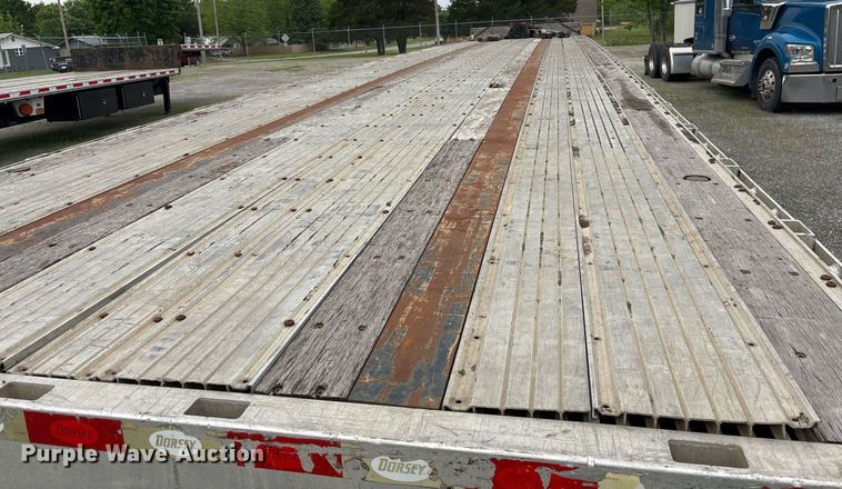 image for item OB9681 2015 Dorsey Flat Combo flatbed trailer
